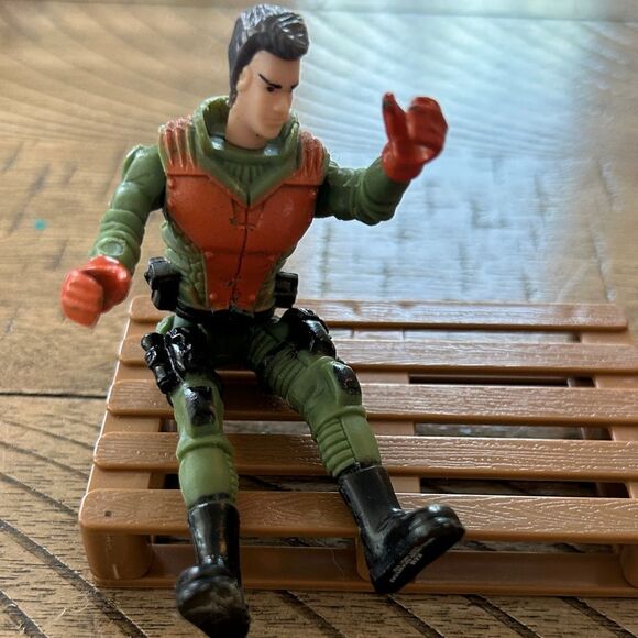 Bruder Bruhs 😎 😎 2 Action Figures w/ barrel & pallet - Picture 6 of 11